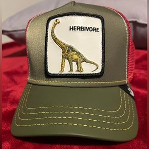 Goorin Bros The Farm Trucker  Hat - Thunder Lizard  “Herbivore” New